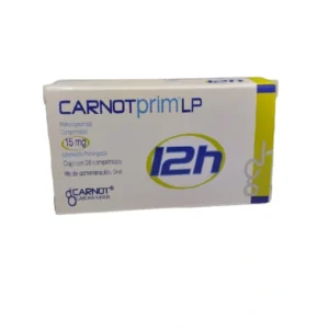 CARNOTPRIM 12H Comp. LP 15 mg c/20