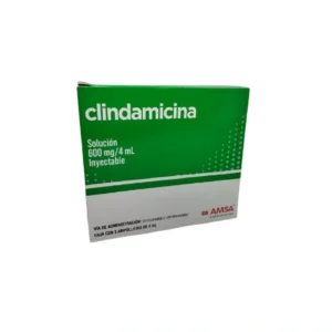 CLINDAMICINA AMSA Iny. 600 mg c/5