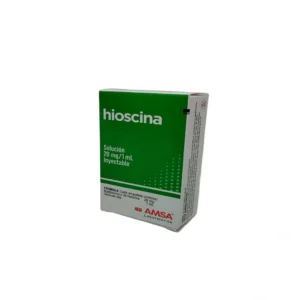 HIOSCINA AMSA Sol. Iny. 20 mg c/3
