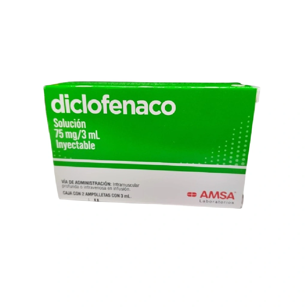DICLOFENACO AMSA Amp. 75 mg/3 ml c/2