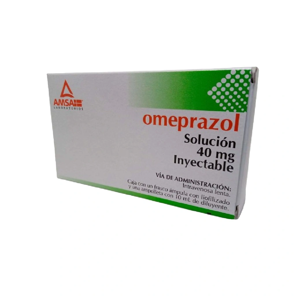 OMEPRAZOL AMSA Iny. 40mg C/1
