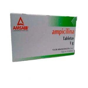 AMPICILINA AMSA Tabs. 1g c/10