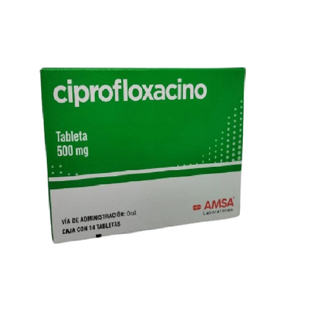 CIPROFLOXACINO AMSA Tab. 500mg c/14