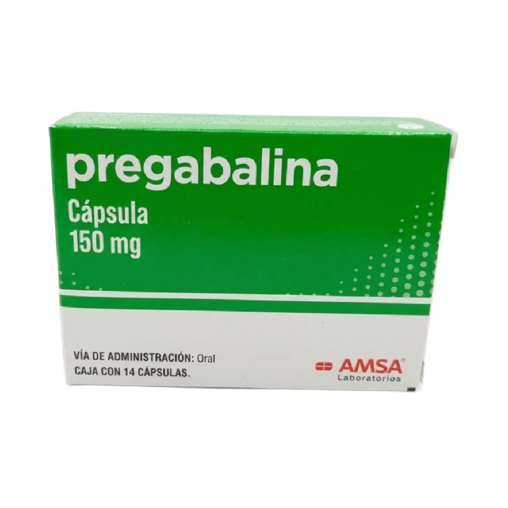 PREGABALINA AMSA Caps. 150 mg C/14