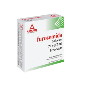 FUROSEMIDA AMSA Sol. Iny. 20mg/2 ml C/5