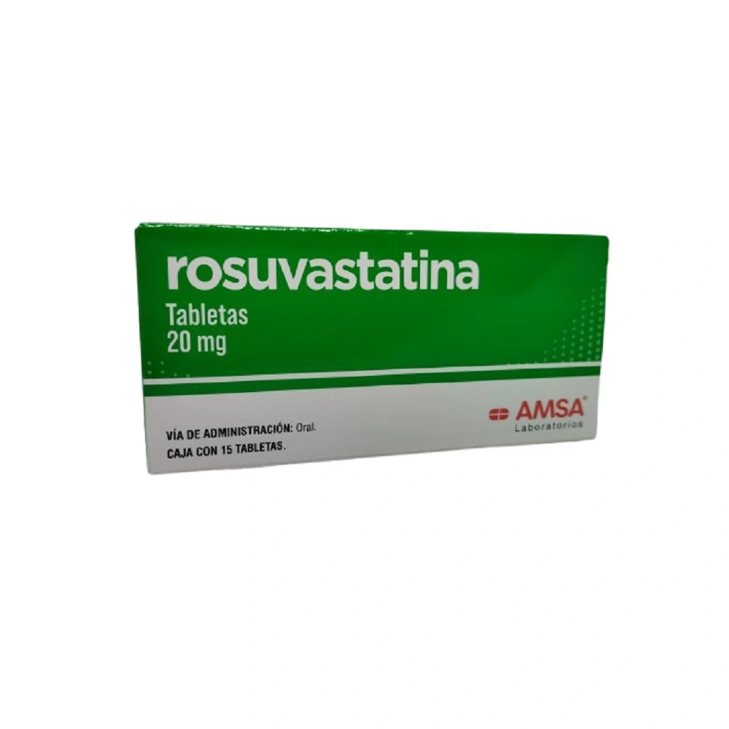 ROSUVASTATINA AMSA Tab. 20 mg C/15