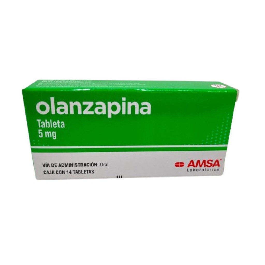OLANZAPINA AMSA Tab. 5 mg c/14