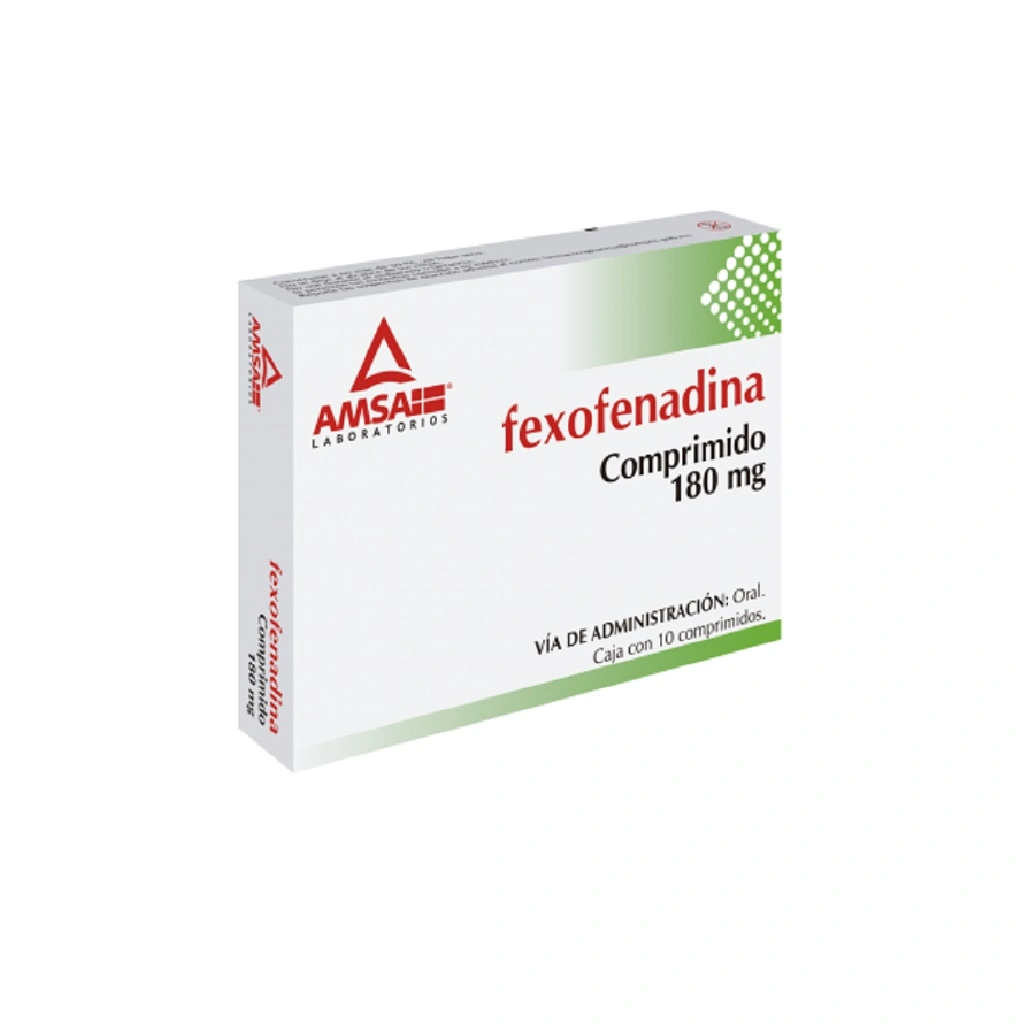 FEXOFENADINA AMSA Comp. 180 mg c/10