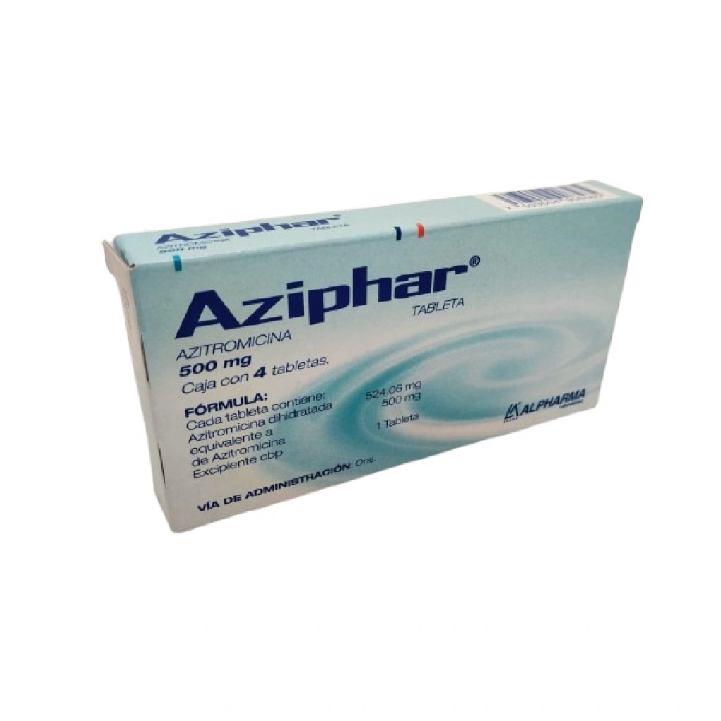 AZIPHAR Tab. 500 mg c/4