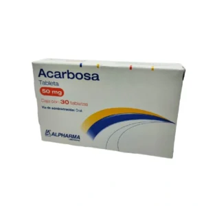 ACARBOSA ALPHARMA Tab. 50 mg C/30