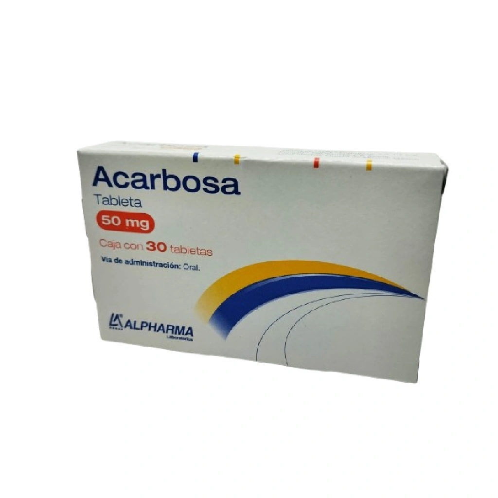 ACARBOSA ALPHARMA Tab. 50 mg C/30
