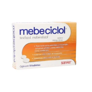 MEBECICLOL Tab. 60/300 mg c/18