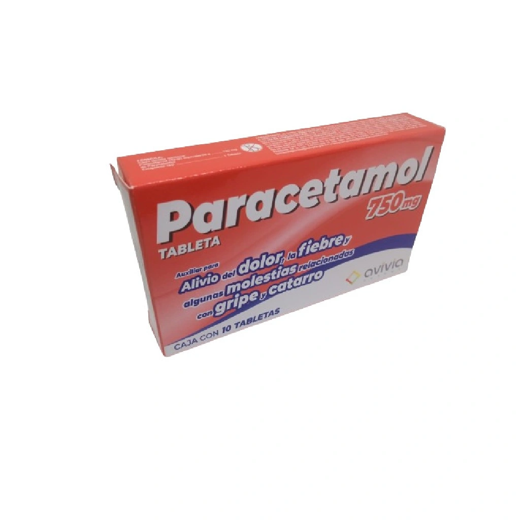 PARACETAMOL AVIVIA Tab. 750 mg C/10