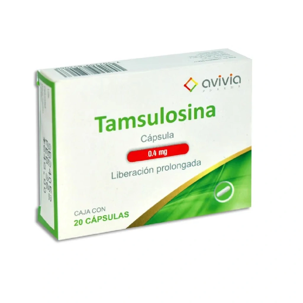 TAMSULOSINA AVV Caps LP 0.4mg caja c/20