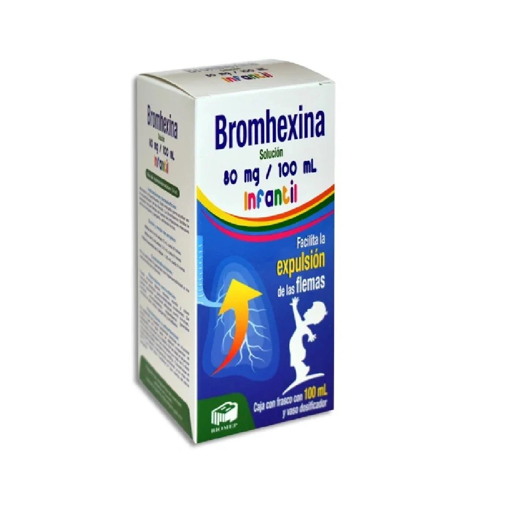BROMHEXINA INF BIOMEP Sol. 80 mg c/100ml