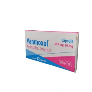 VANMOXOL Caps. 500/30 mg c/12