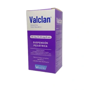 VALCLAN PED Susp. 125/31.5 mg p/60 ml