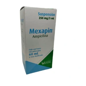 MEXAPIN Susp.250 mg Fco c/60 ml