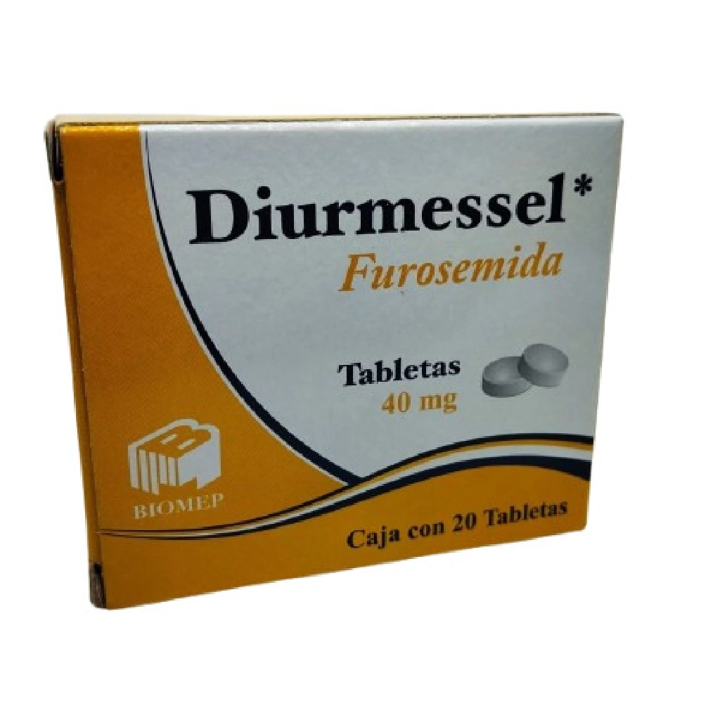 DIURMESSEL Tab. 40 mg C/20