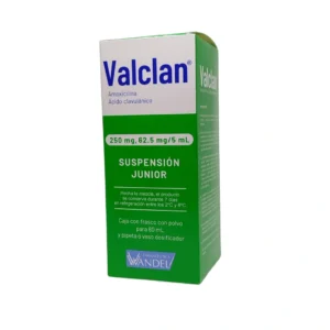 VALCLAN Susp. 250/62.5mg/5 ml C/60 ml