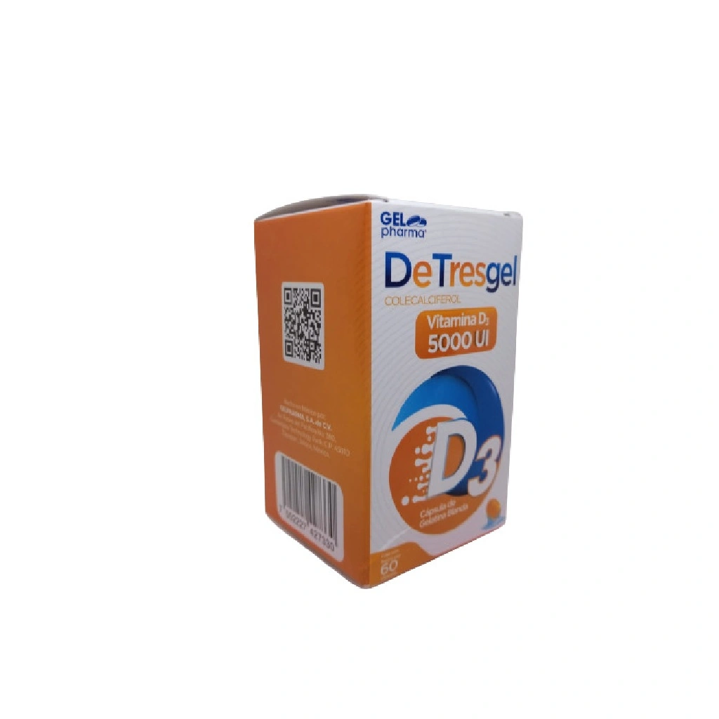 DETRESGEL Caps. 5000 UI c/60