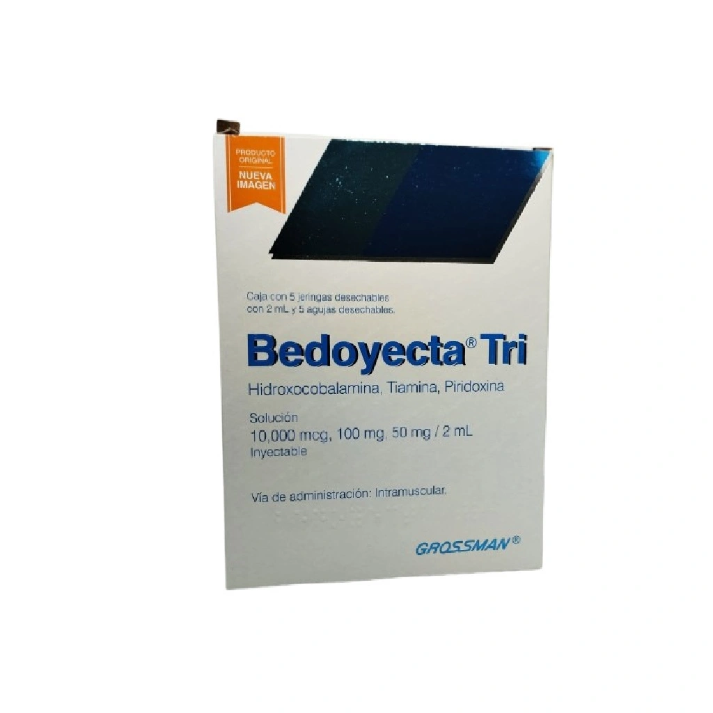 BEDOYECTA TRI Iny 50,000 c/5 jeringas
