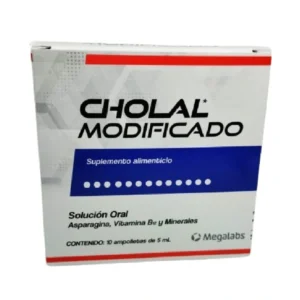 CHOLAL MODIFIC. Sol.Oral  c/10amp (+IVA)