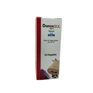 DUNOXSOL Sol. Gts. 5% Fco/20 ml