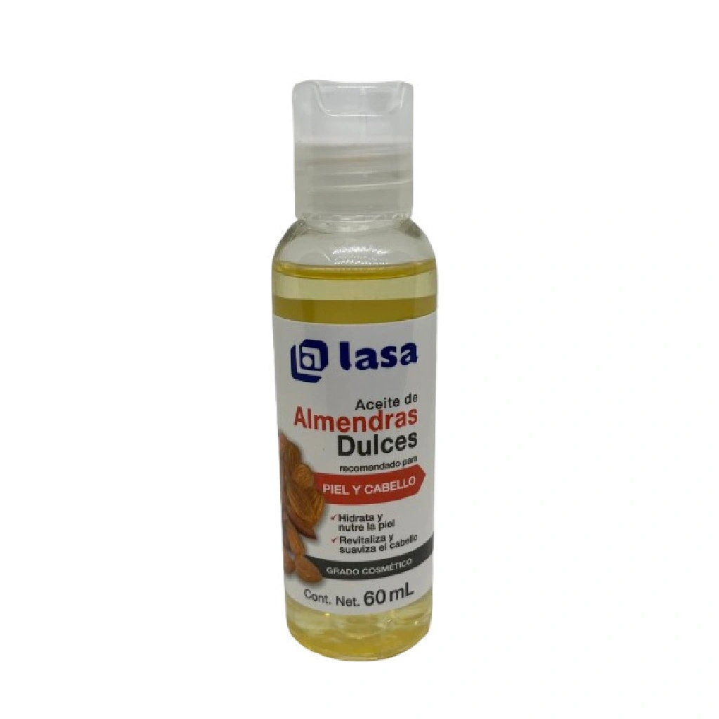 ACEITE DE ALMENDRAS LASA c/60 ml (+IVA)