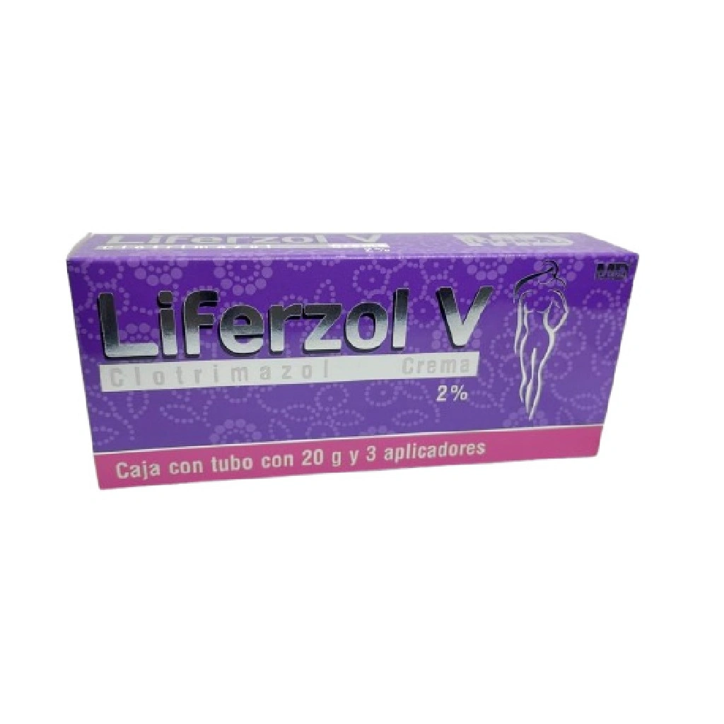 LIFERZOL V Cma. Tubo c/ 20g y 2 aplic