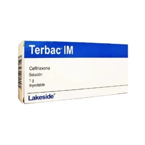 TERBAC Sol. Iny. IM 1 g/3.5 ml c/1