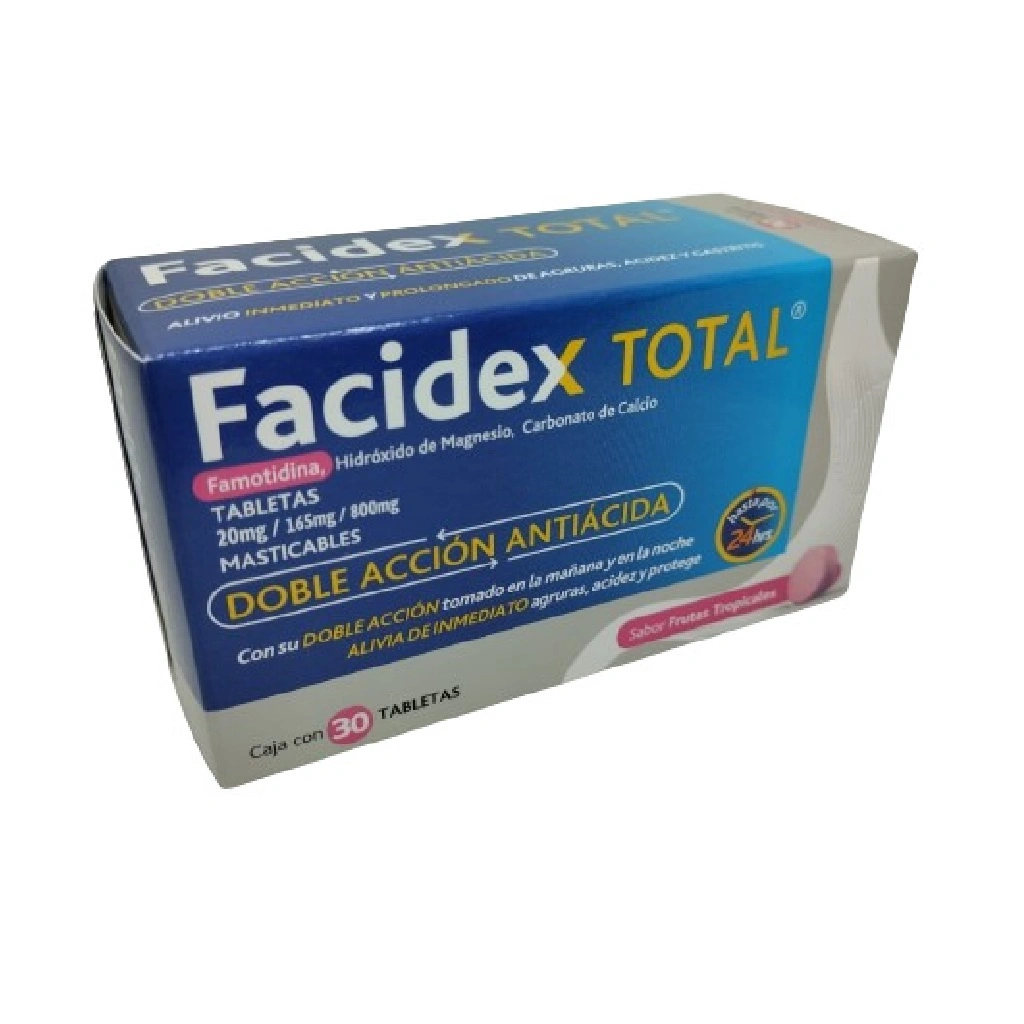 FACIDEX TOTAL Tab. Mast. 20 mg c/30
