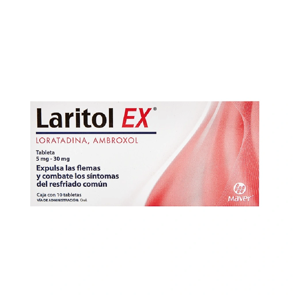 LARITOL EX Tab. 5/30 mg c/10