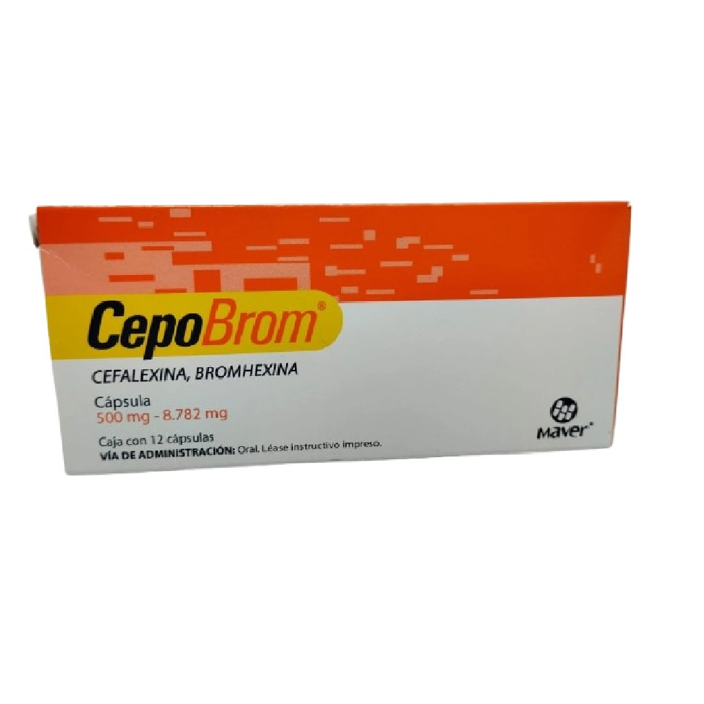 CEPOBROM Cap.500/8.782 mg c/12