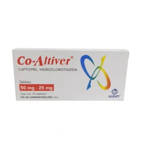 CO-ALTIVER Tab. 50/25 mg c/15
