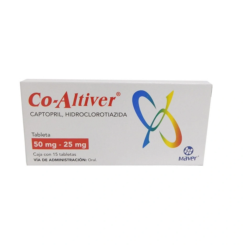 CO-ALTIVER Tab. 50/25 mg c/15