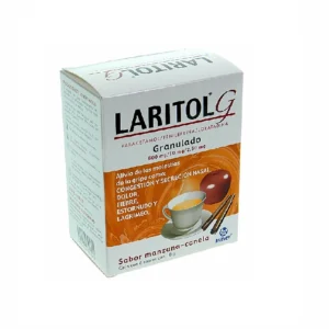 LARITOL G Gran. 600/10/2.5 mg/10 g C/6