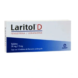 LARITOL D Tab. 5/30mg c/10