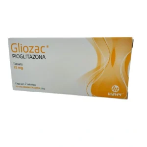 GLIOZAC Tab. 15 mg C/7