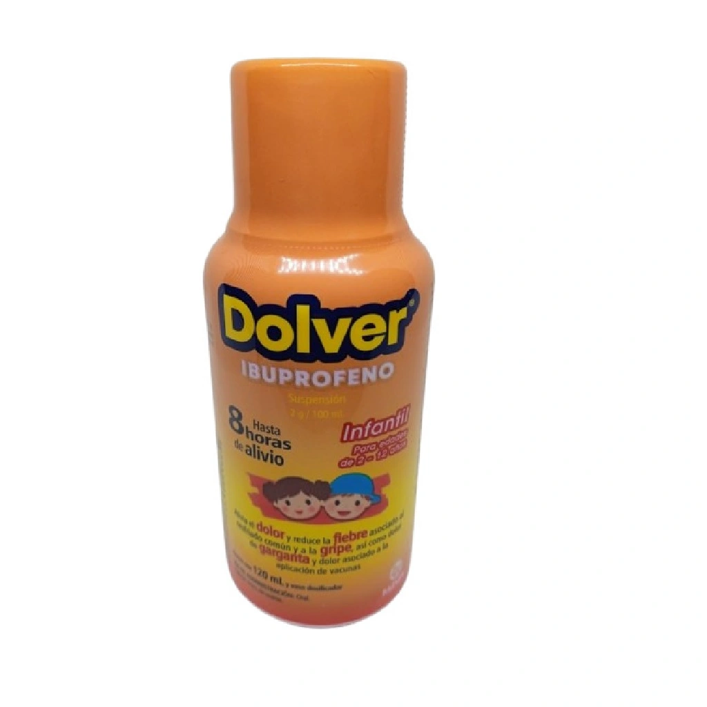 DOLVER NARANJA Susp. 100mg c/120ml