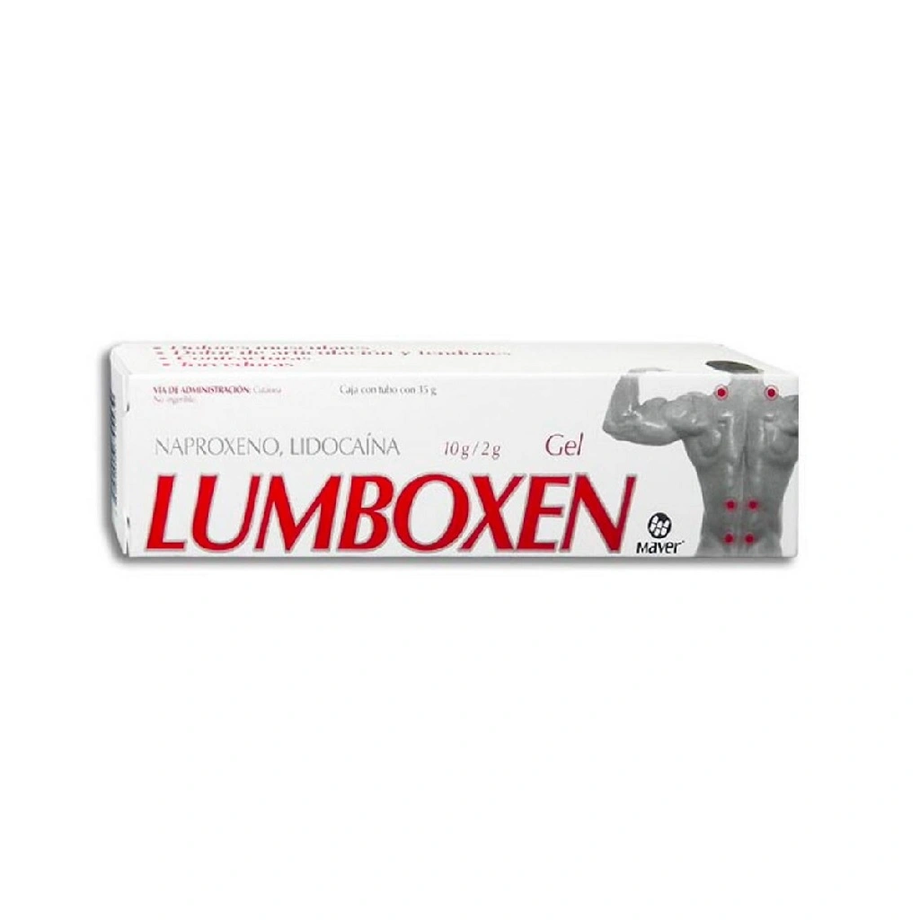 LUMBOXEN ROJO Gel 10 g/2 g/100 g C/35 g