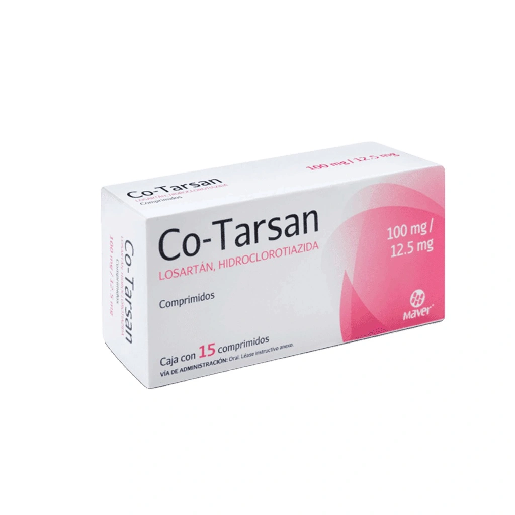 CO-TARSAN Comp. 100/12.5mg c/15