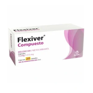 FLEXIVER COMPUESTO Cap 15/215mg C/20