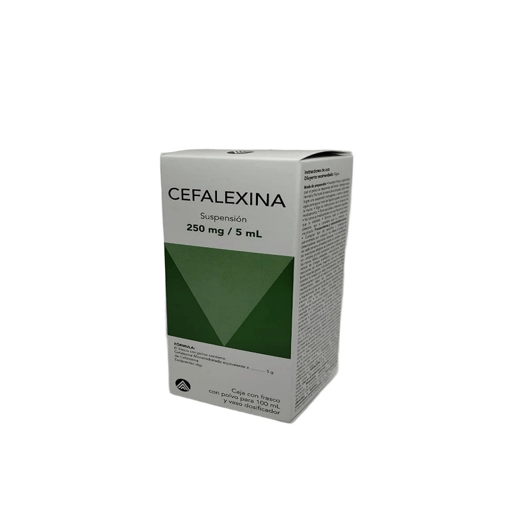 CEFALEXINA MAVER Susp. 250 mg C/100 ml