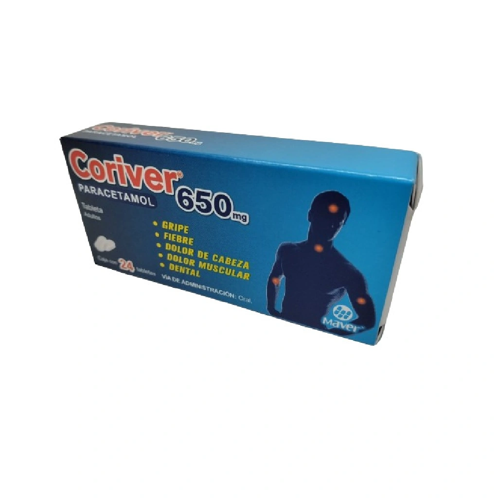 CORIVER 650 Tab. 650 mg C/24