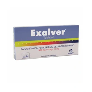 EXALVER Tab. 500mg/30mg/15mg/. C/10