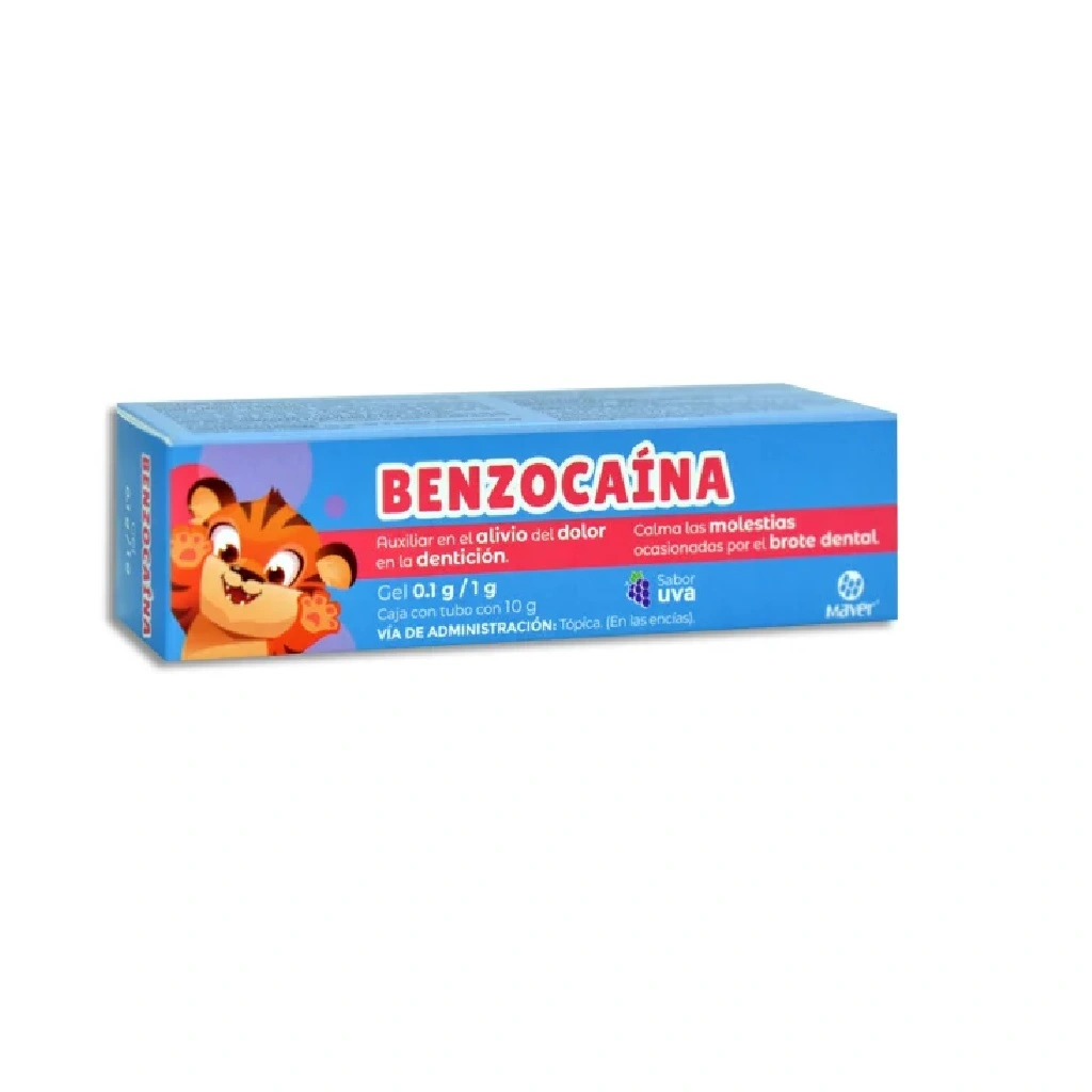 BENZOCAINA MAVER Gel 1gr c/10g