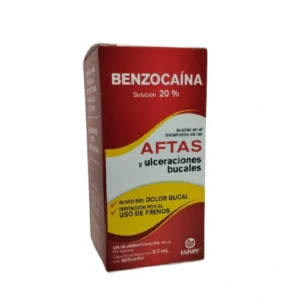BENZOCAINA 20% MAVER Sol. 200 mg c/9.7ml