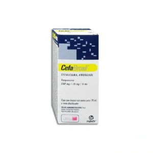 CEFABROXIL Susp. 250/15 mg. C/Fco.  C/75