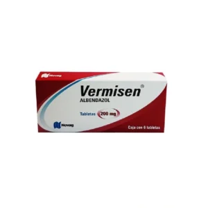 VERMISEN 200 mg C/ 6
